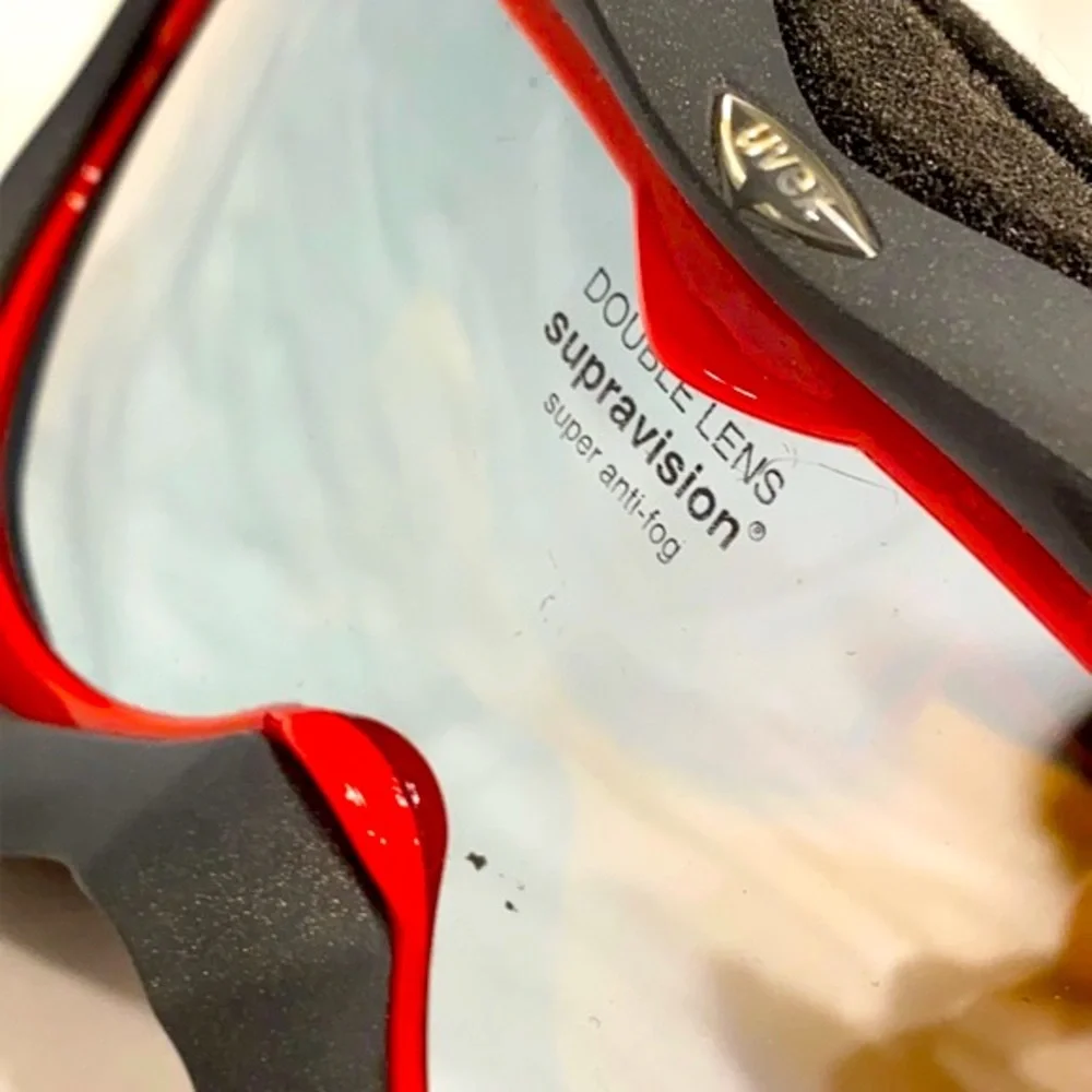UVEX Uvision Super Pro Lite Mirror Silver Black Matt Goggles